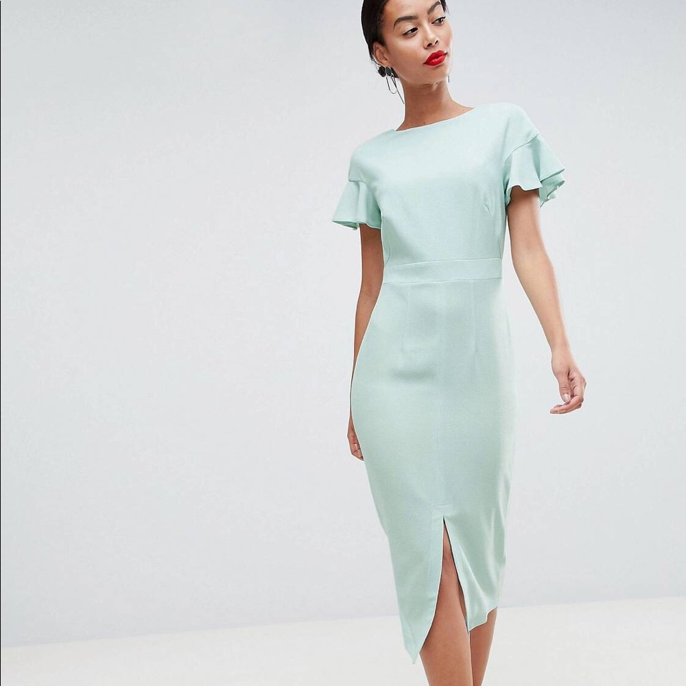 NWT ASOS tall wiggle dress